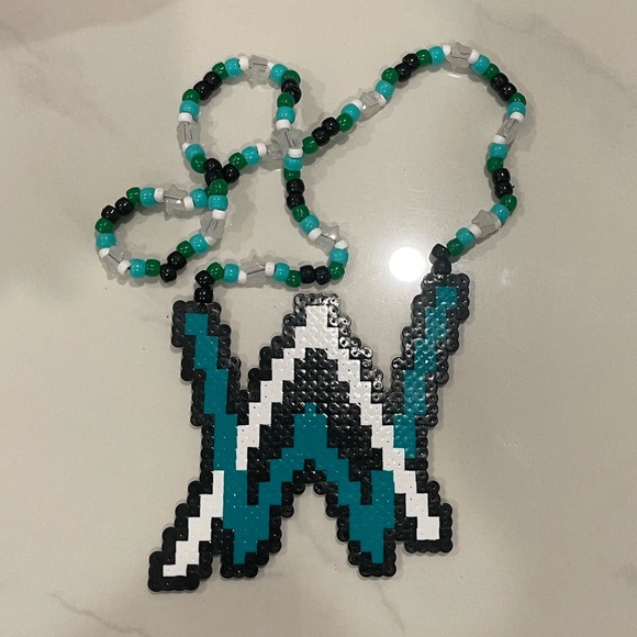 Alan Walker Kandi Necklace (custom homemade) - Picture 2 of 2